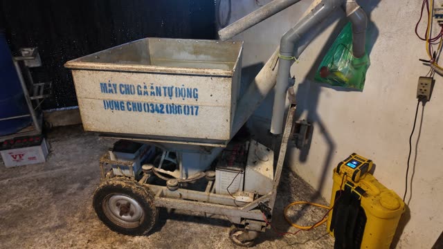 Inside A Chicken Farm Coop