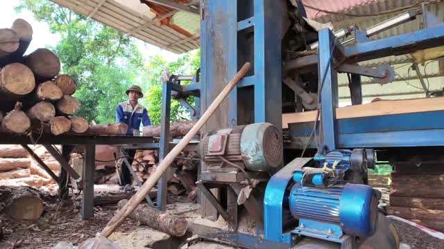 Timber Processing Machine Operation