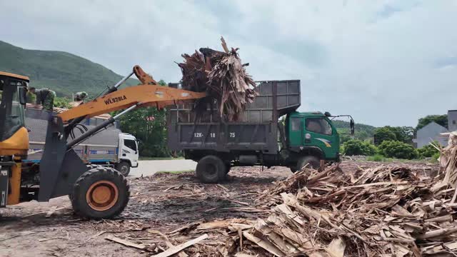 Full Grapple Over Truck