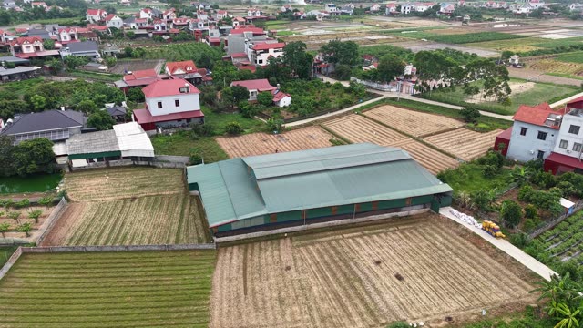 Pigeon Farm Barn By Village — Shot 1