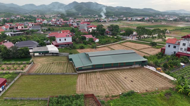 Farm Barn In Mountain Village — Shot 1