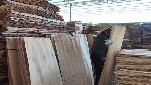 Moving Large Veneer Board