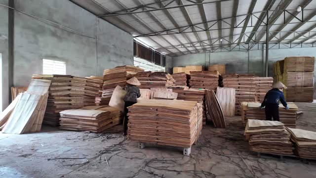 Inside The Veneer Workshop