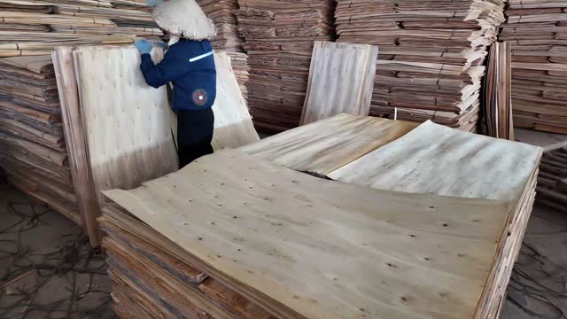 Smoothing Wood Veneer Layers