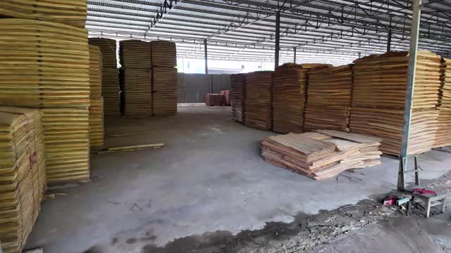 Bundled Veneer Storage Shed