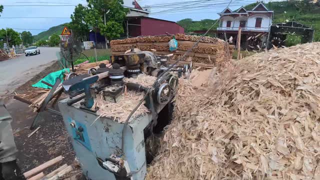 Timber Machine From Above