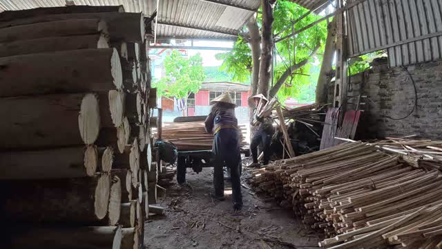 Close Up Of Wooden Planks