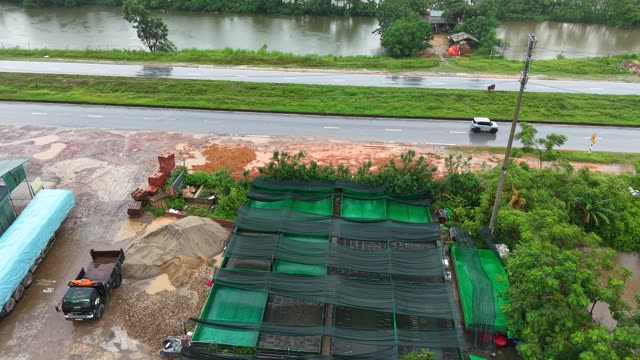 Frog Farm Under Netting — Shot 2