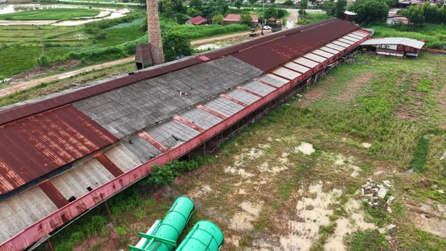 Old Industrial Site In Countryside — Shot 1