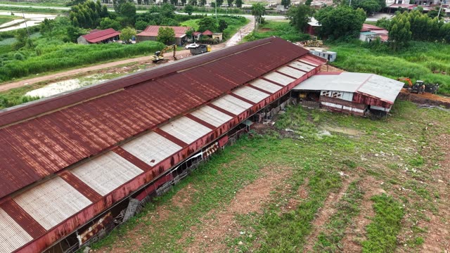 Old Industrial Site In Countryside — Shot 3