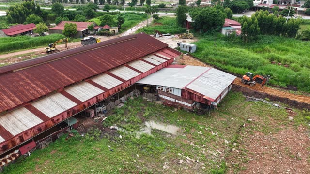 Old Industrial Site In Countryside — Shot 4