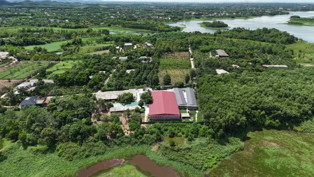 Countryside With Distant River