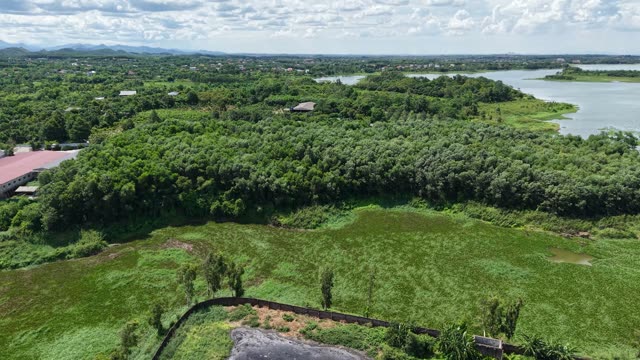 Countryside Lake Panorama