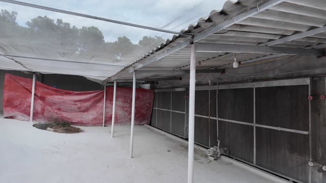Farm Cooling Pad Structure
