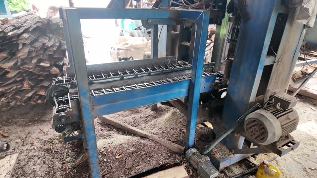 Blue Sawmill Machine Motor