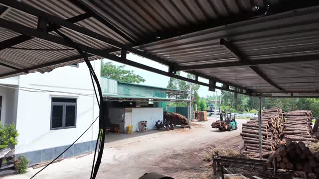 Sawmill Facility Exterior View