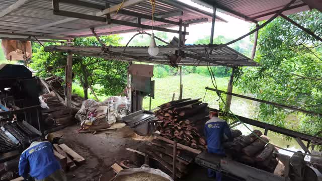 Riverside Sawmill Work Shed