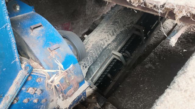 Timber Chipping Machine Close