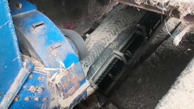 Factory Silo Chip Loading
