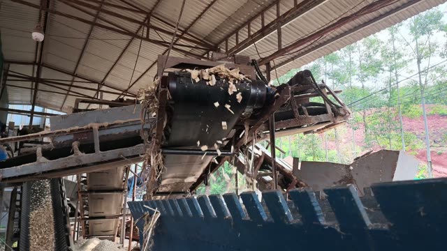 Wood Chip Conveyor Feed
