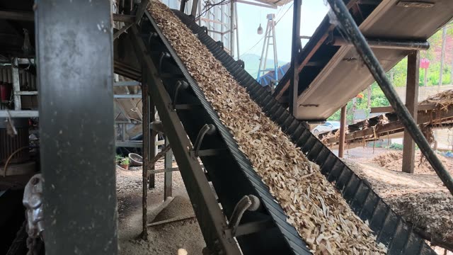 Wood Chip Conveyor Feed