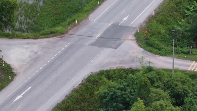 Junction By The Rice Fields