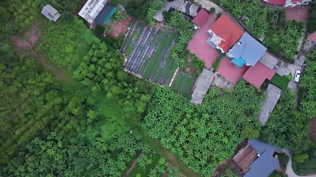 Fields And Ponds From Above