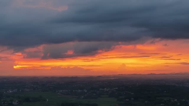 Dramatic Sunset Sky