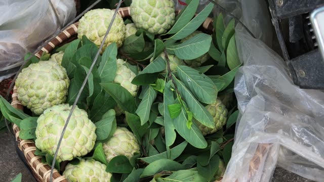 Basket Full Of Custard Apples