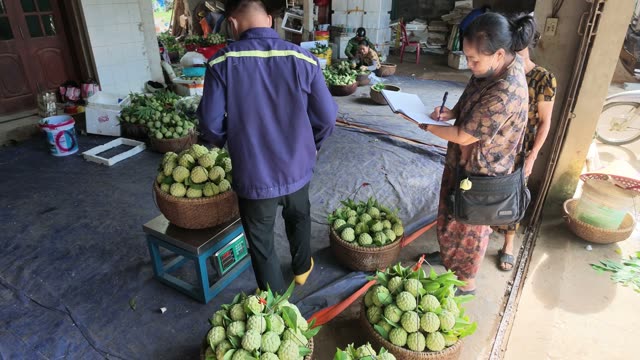 Man Walking Toward Weighing Scale