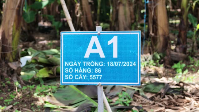 Row Marker Sign A1