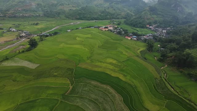 FPV Racing Toward Mountain Village