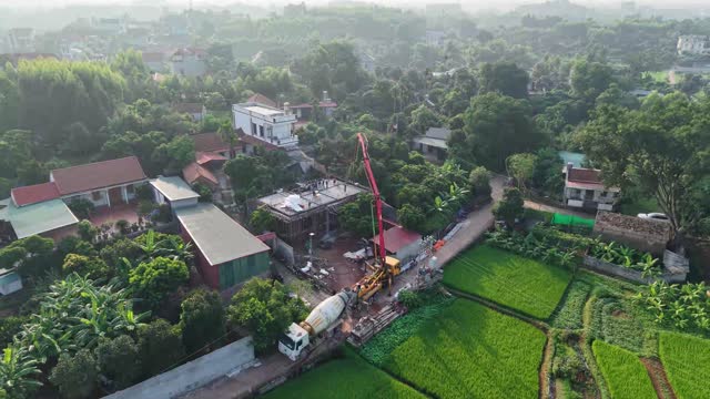 Rural Construction From Above
