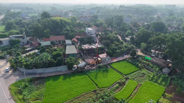 Village Construction By Paddies