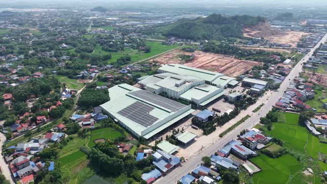 Factory Complex From Above