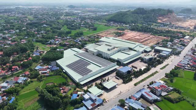 Factory Complex From Above