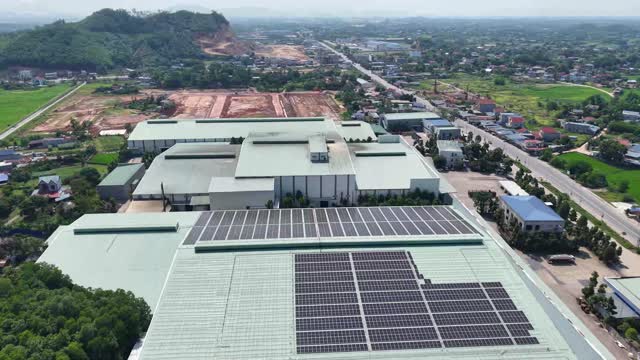 Solar Rooftops From Above