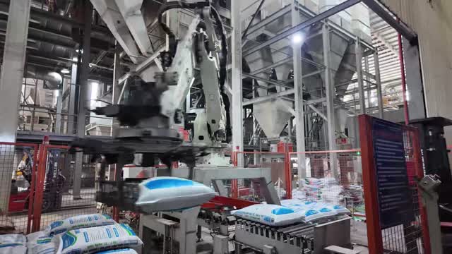 Robotic Arm Bagging Feed
