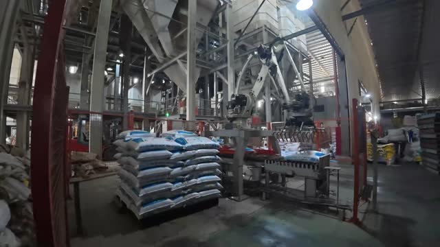 Animal Feed Mill Interior