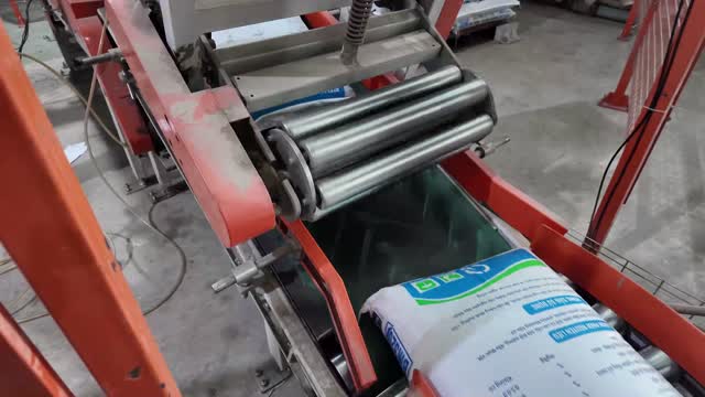 Feed Bag On Conveyor