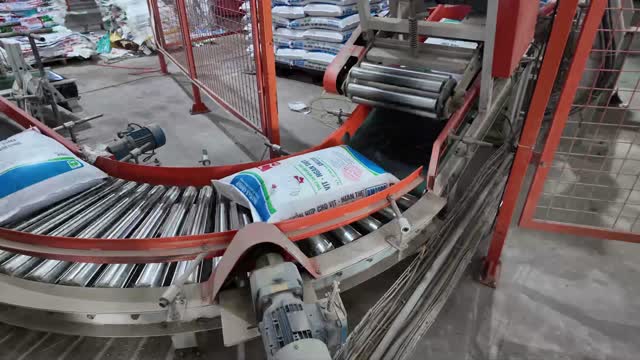 Automated Bag Transport Rollers