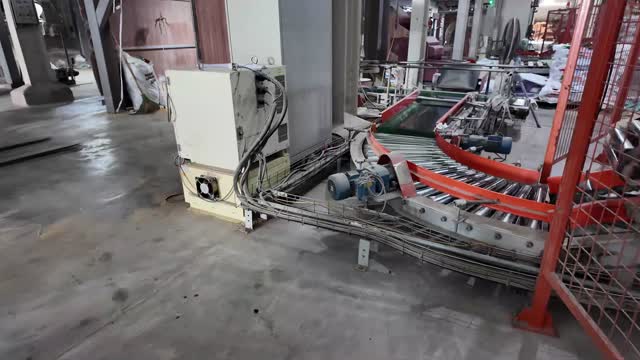 Roller Conveyor In Feed Mill