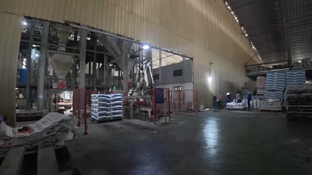Inside A Feed Mill