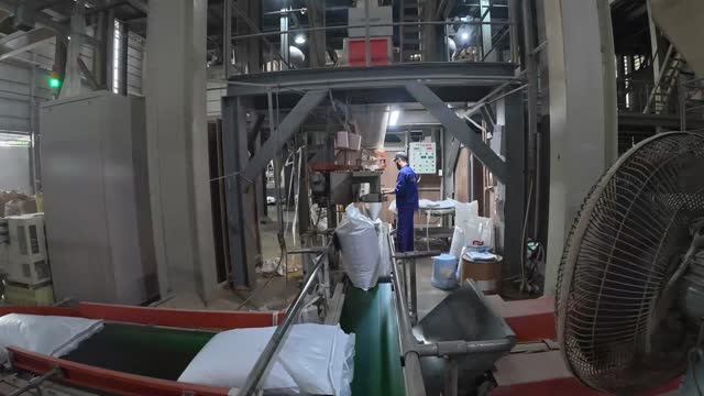 Feed Mill Bagging Station