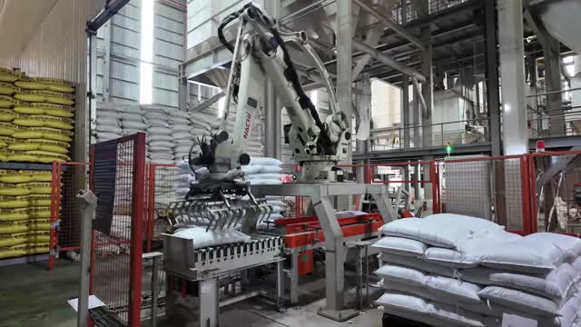 Automated Feed Palletizing Robot
