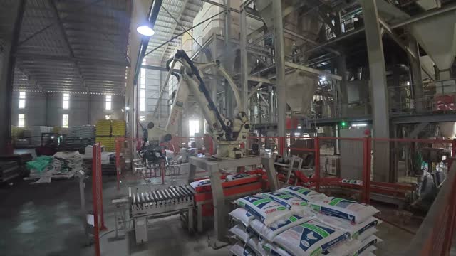 Robot Arm In Feed Mill