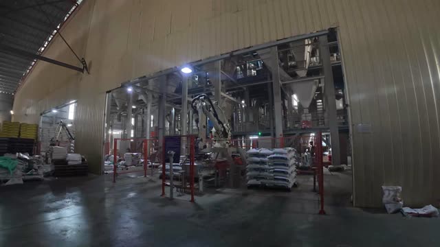 Feed Production Plant Interior