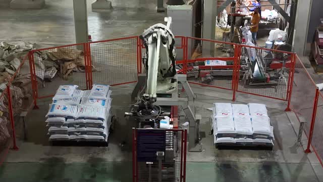 Feed Bag Palletizing Line