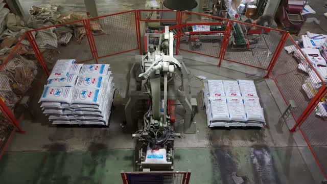 Robotic Bag Palletizing Machine