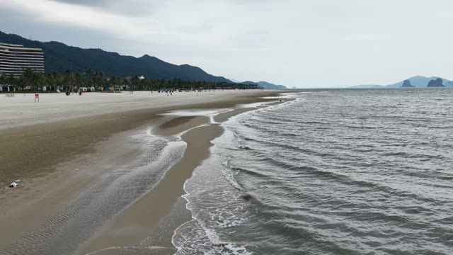 Tide Channels On Beach